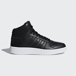 Adidas Hoops 2.0 Mid Női Utcai Cipő - Fekete [D27399]